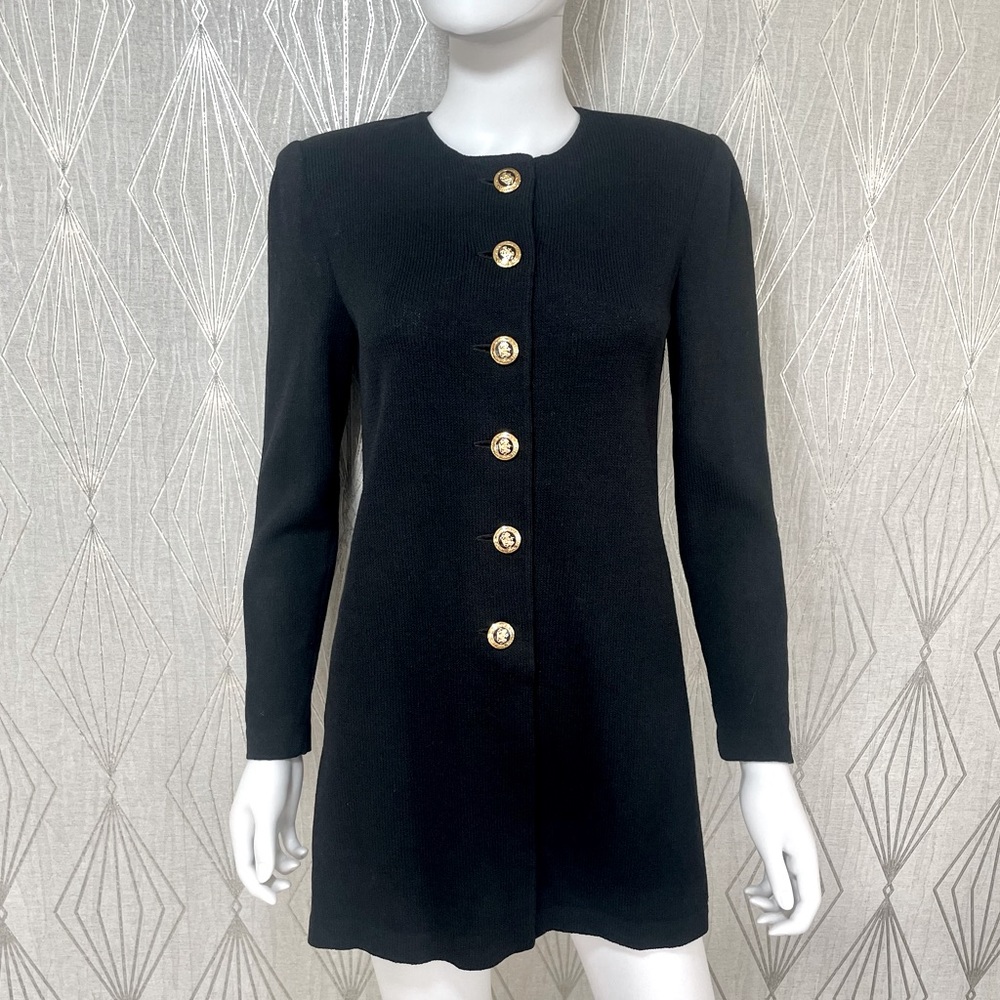 St. John Basic Black Knit Jacket